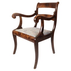 A set of two Empire Antique Armchair of Mahogany, 1840s