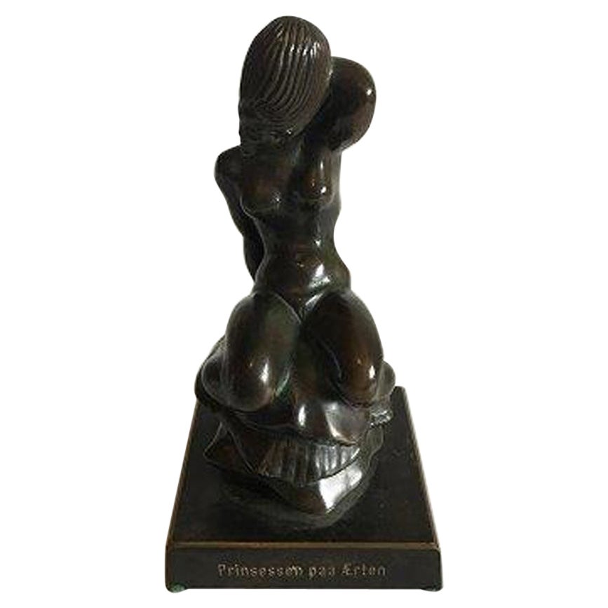 Bronze Figurine Og "The Princess on the Pea" For Sale