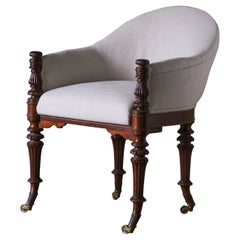 Fine Mid 19th Century Neoclassical Armchair