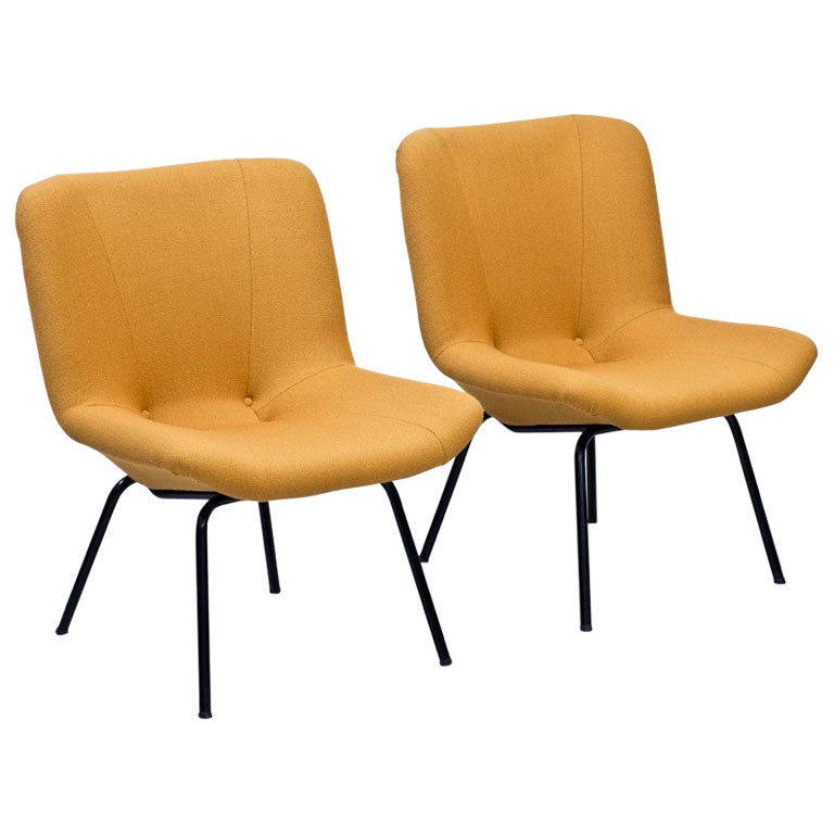 Lounge Chairs by Carl Gustaf Hiort Af Ornäs, Finland, 1950s