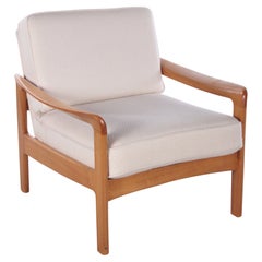 Antique Danish Design Teak Armchair by Ole Wanscher, 1960