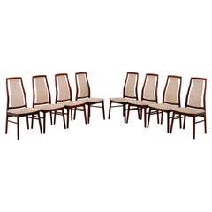 Set of 8 Danish Vintage Dining Chairs