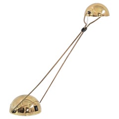Post Modern Cantilevered Lamp in Brass in the Style of Paolo Piva for Cevoli