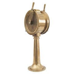 Brass Ship Engine Telegraph with Chime