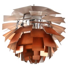 Artichoke, of Copper Designed by Poul Henningsen in 1958 and Manufactured B