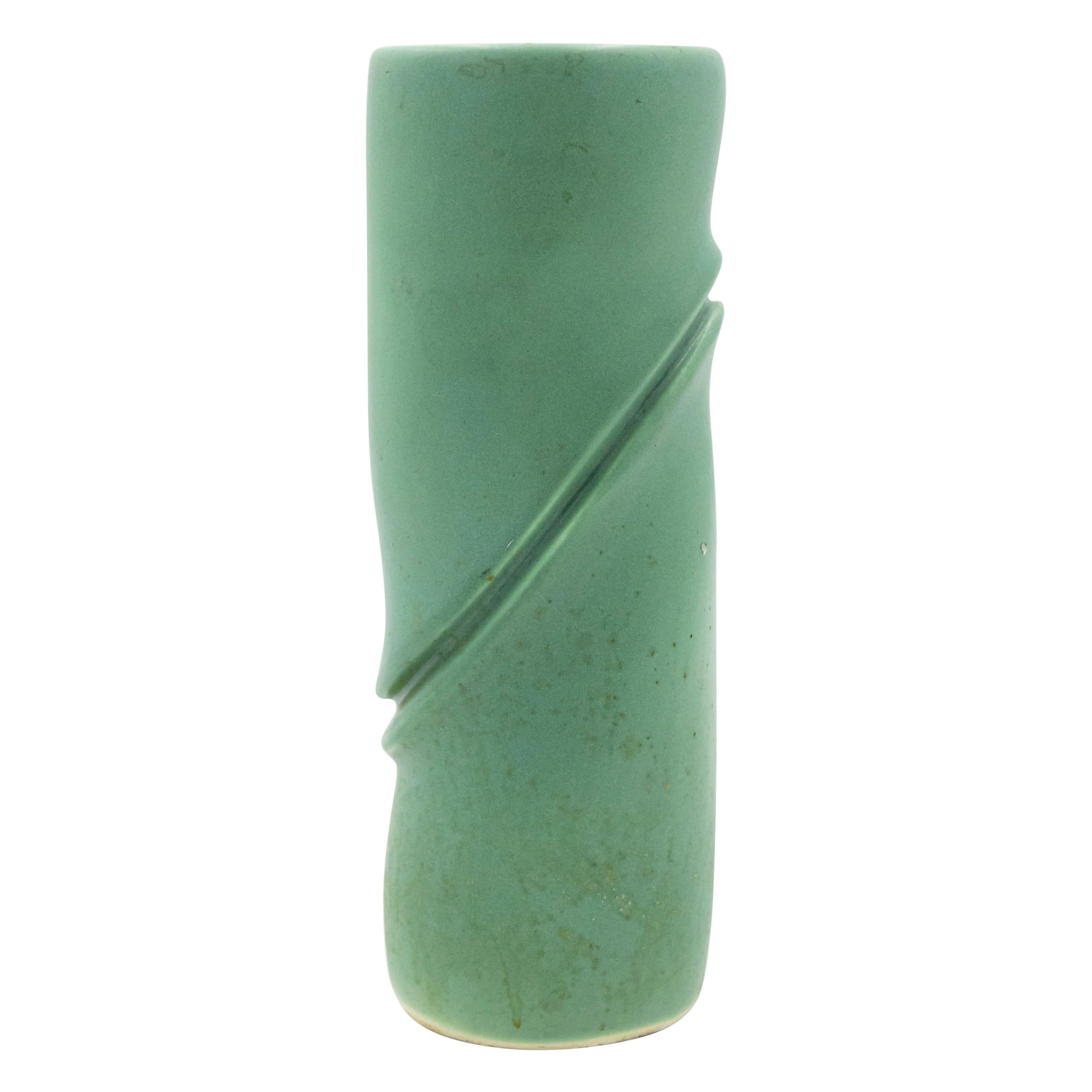 Robert Lee Morris Celadon Ceramic Vase