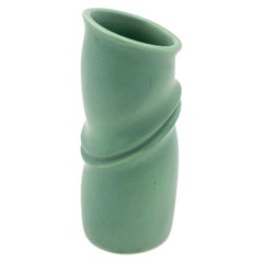 Robert Lee Morris Celadon Ceramic Vase