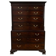 English Chippendale Chest On Chest