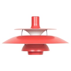 Colgante de mediados de siglo "PH5" de Poul Henningsen, diseño danés, años 50