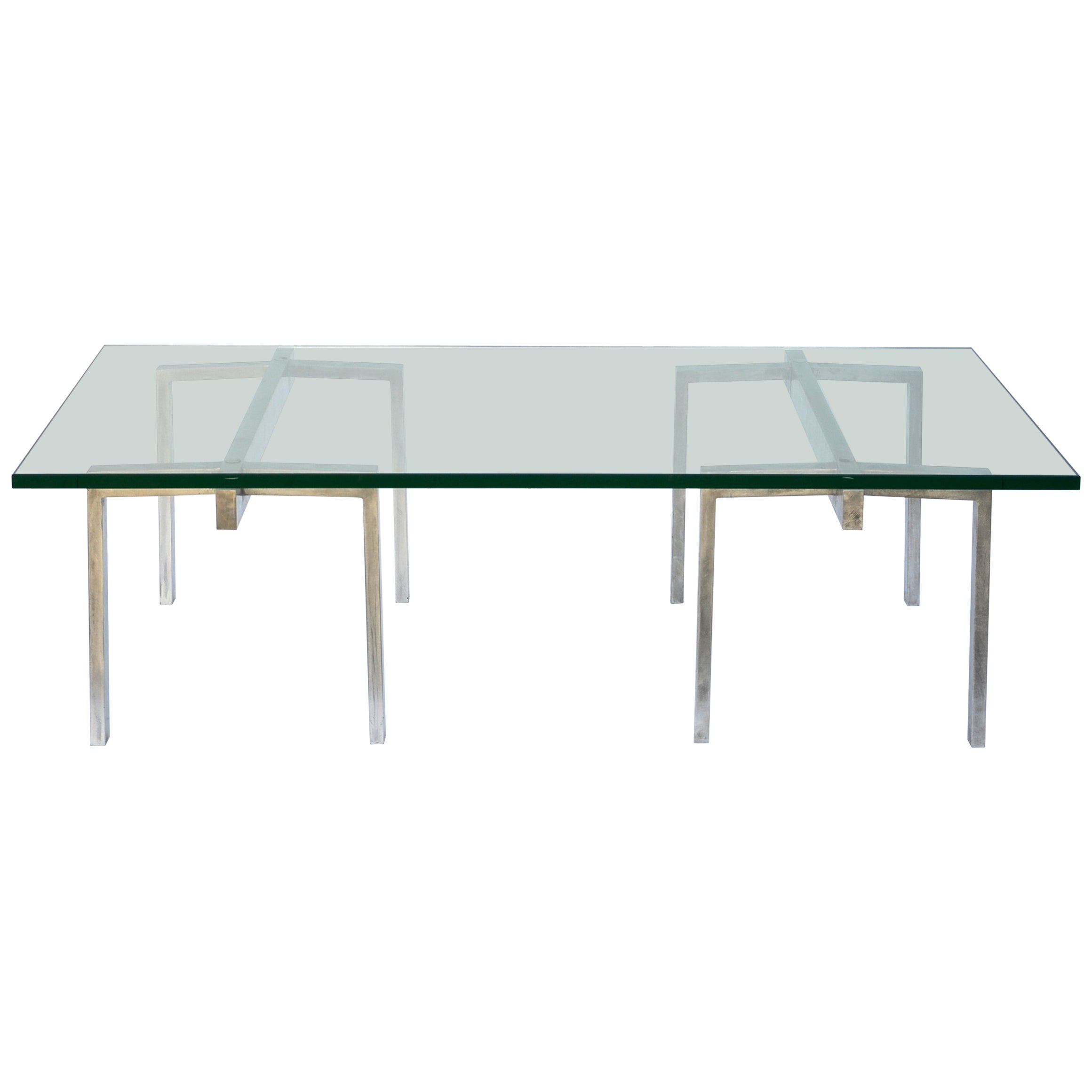 'Treteaux' Coffee Table by Design Frères For Sale