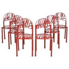 Set of 6 Chairs Design by Jeremy Harvey, Artifort, Netherland 1970 Mid-Century