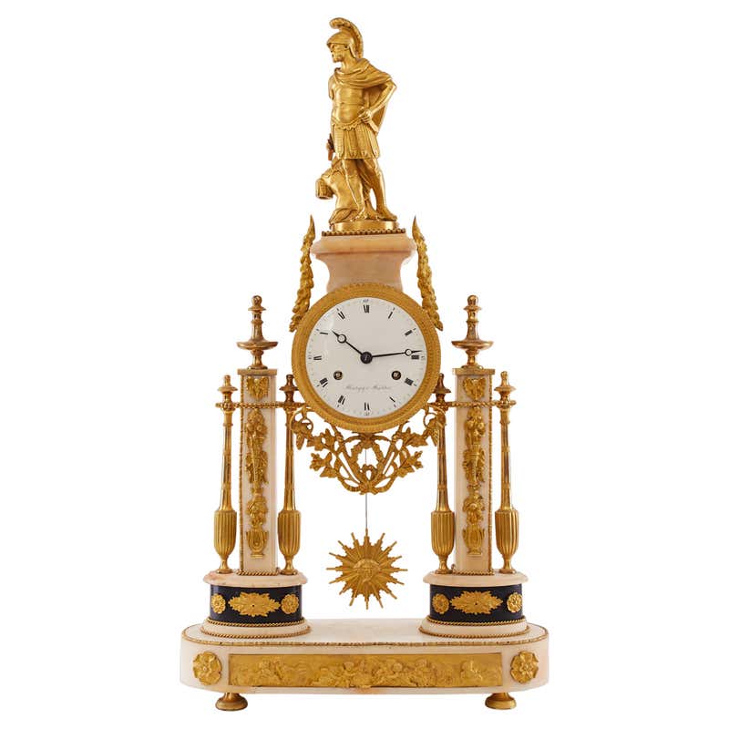 Pinwheel Portico Clock For Sale at 1stDibs | pinwheel clock, säulenuhr