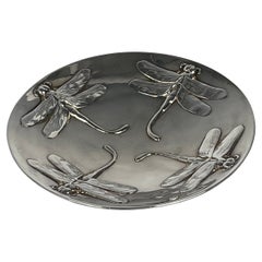 Christofle Silver-Plated Dragonflies Vide-Poche