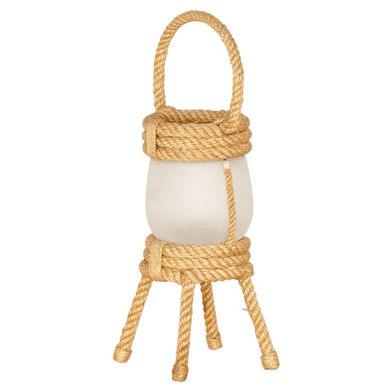 Rope Lantern Lamp by Audoux-Minet