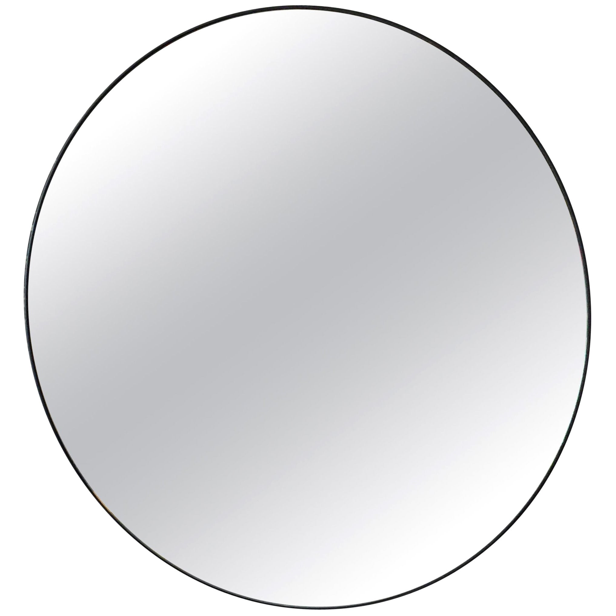 Oversized 'Cerceau' Round Mirror by Design Frères