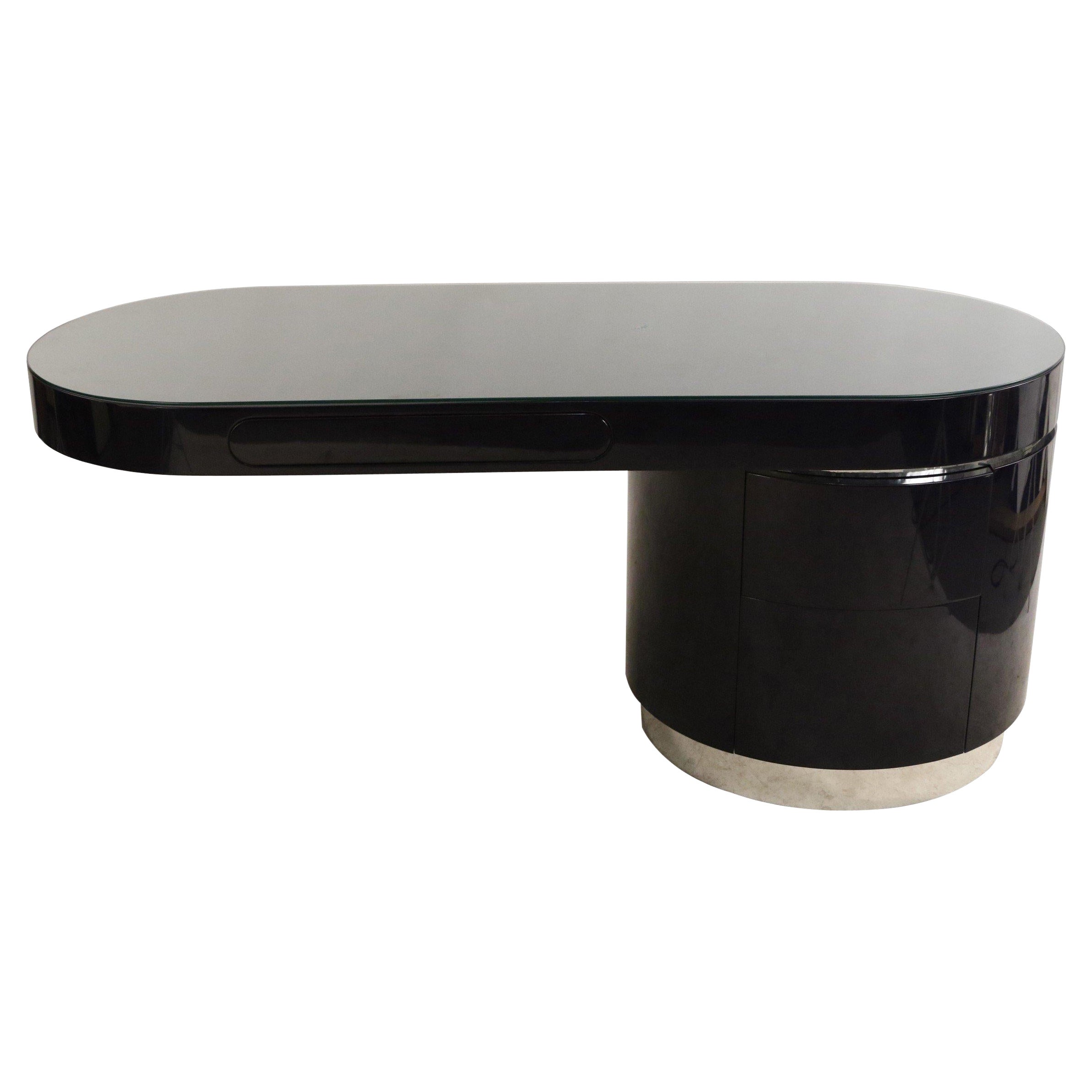 J. Wade Beam "Ponte" Lacquered Desk For Sale