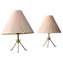 Pair of Brass Table Lamp