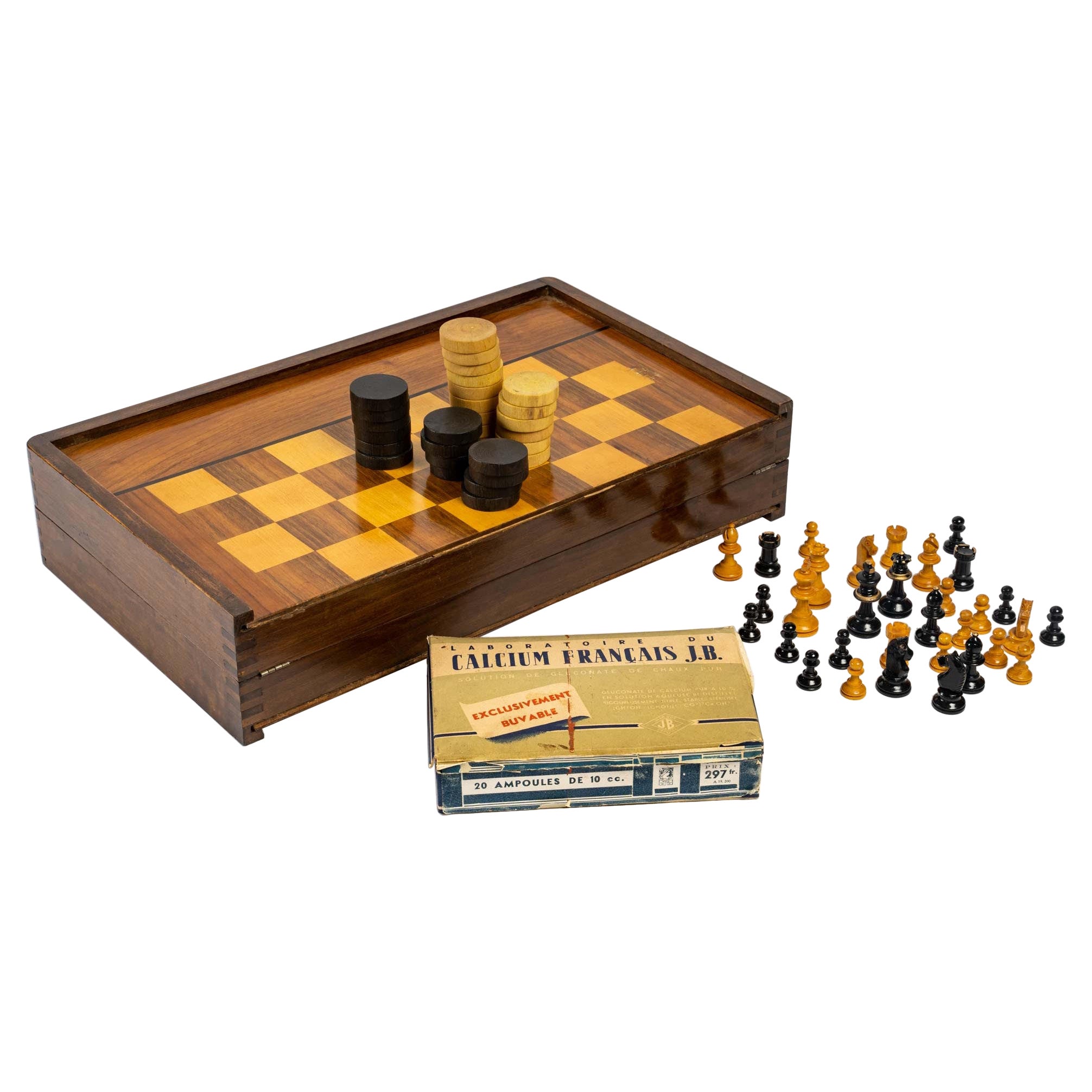 Chessboard, Backgammon, 20th Century