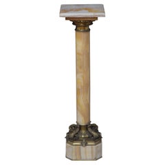 Outstanding 19th Century Onyx Column