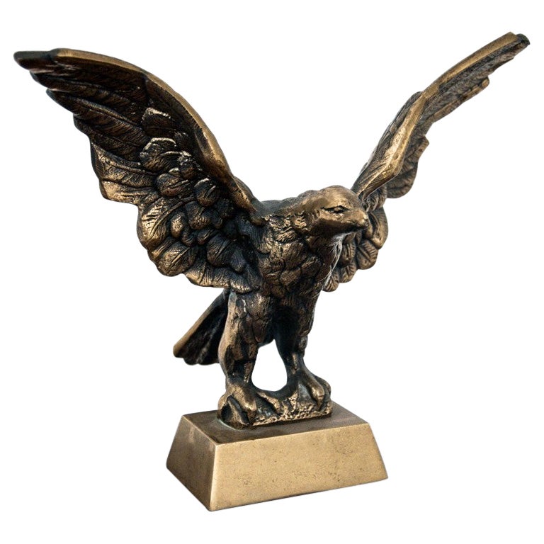 Brass Eagle Figurine