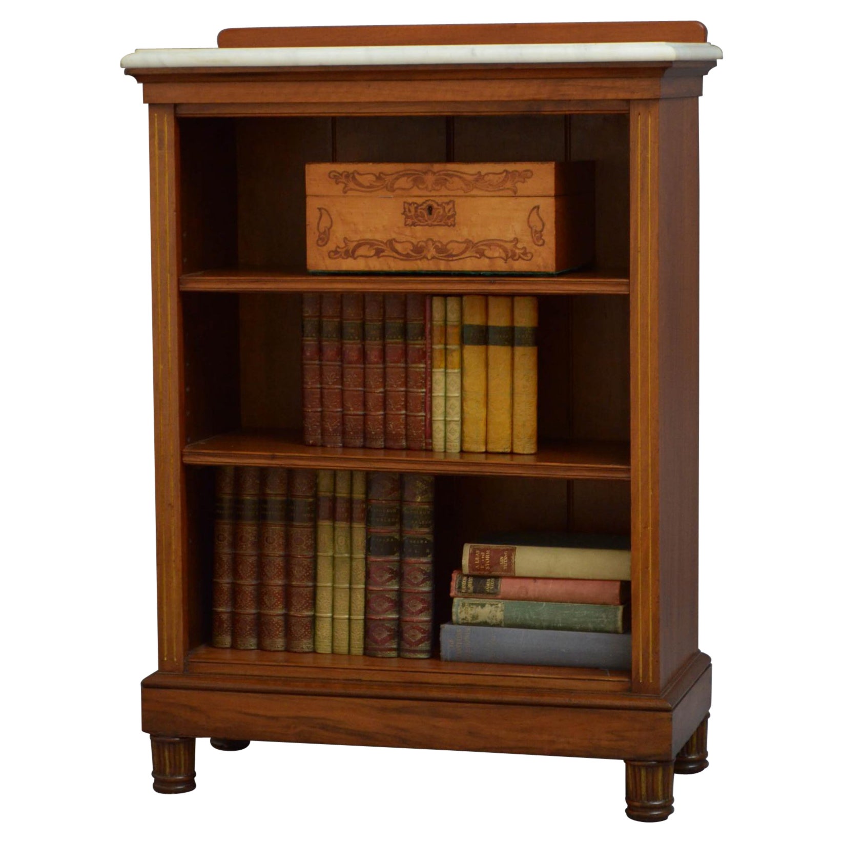 James Shoolbred & Co Small Open Bookcase