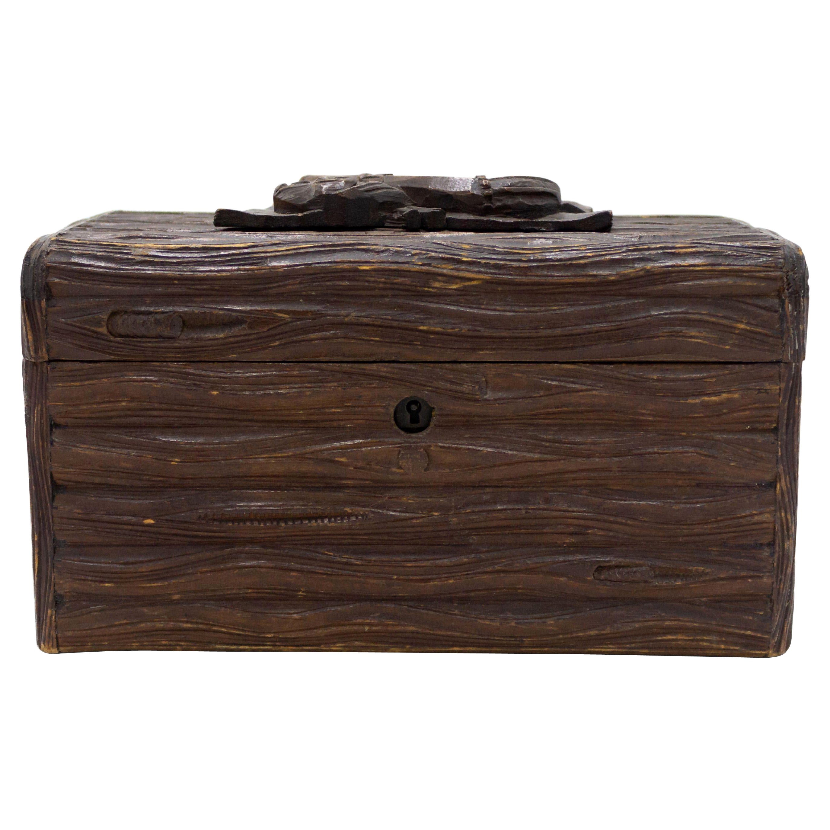 Caja Humidificador Rústico Black Forest en venta