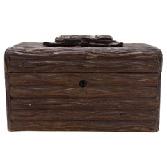 Rustic Black Forest Humidor Box