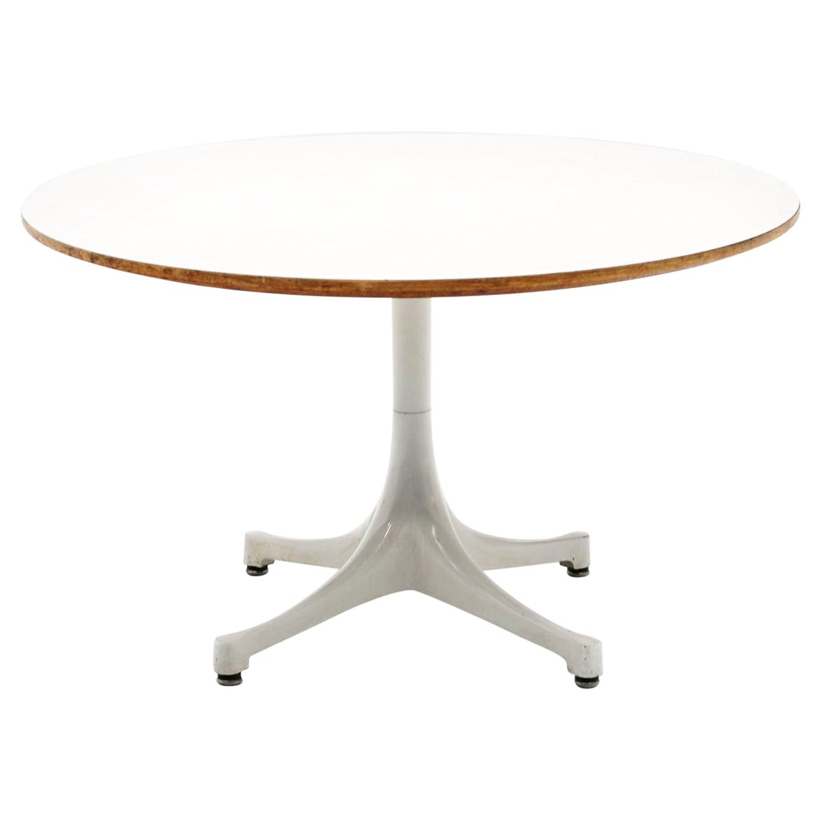 Early Pedestal Coffee Table No. 5452 Designed by Irving Harper for George Nelson For Sale