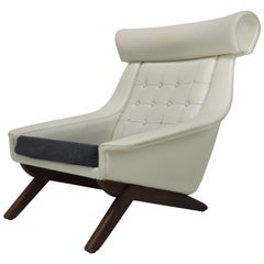 Vintage Illum Wikkelso Lounge Chair
