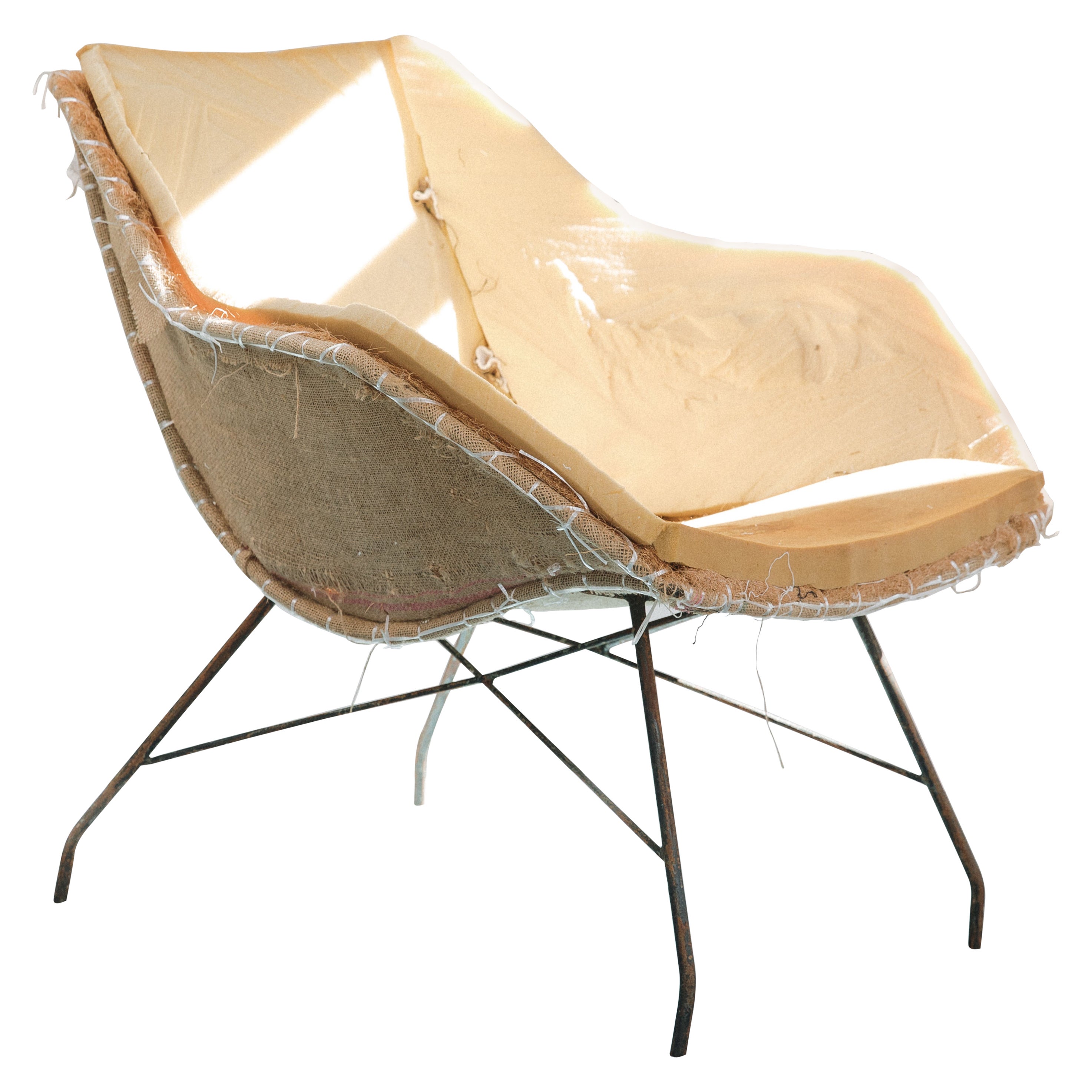 Carlo Hauner and Martin Eisler for Forma Lounge Chair, 1950's For Sale
