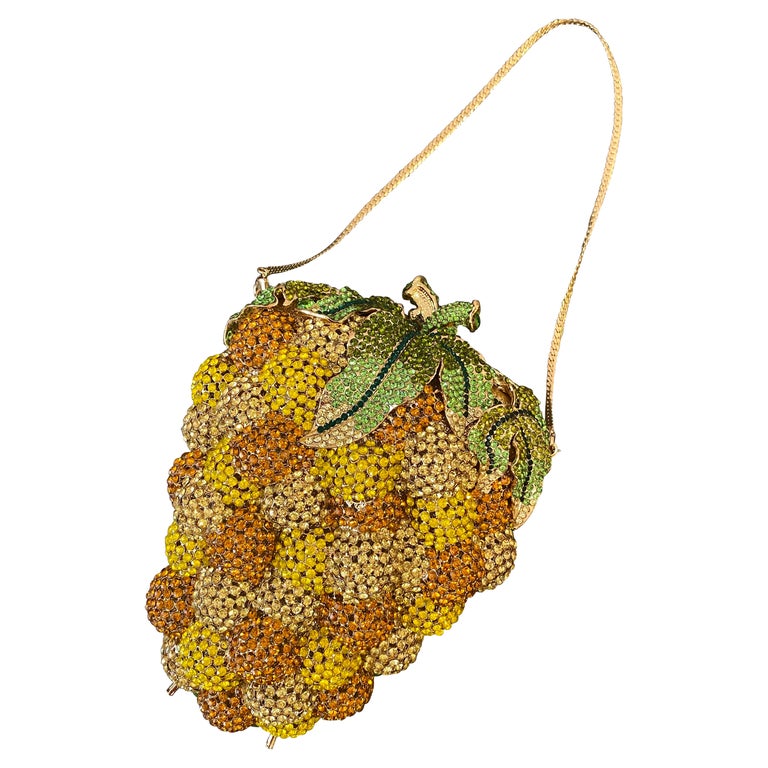 Judith Leiber Style Pineapple Purse For Sale