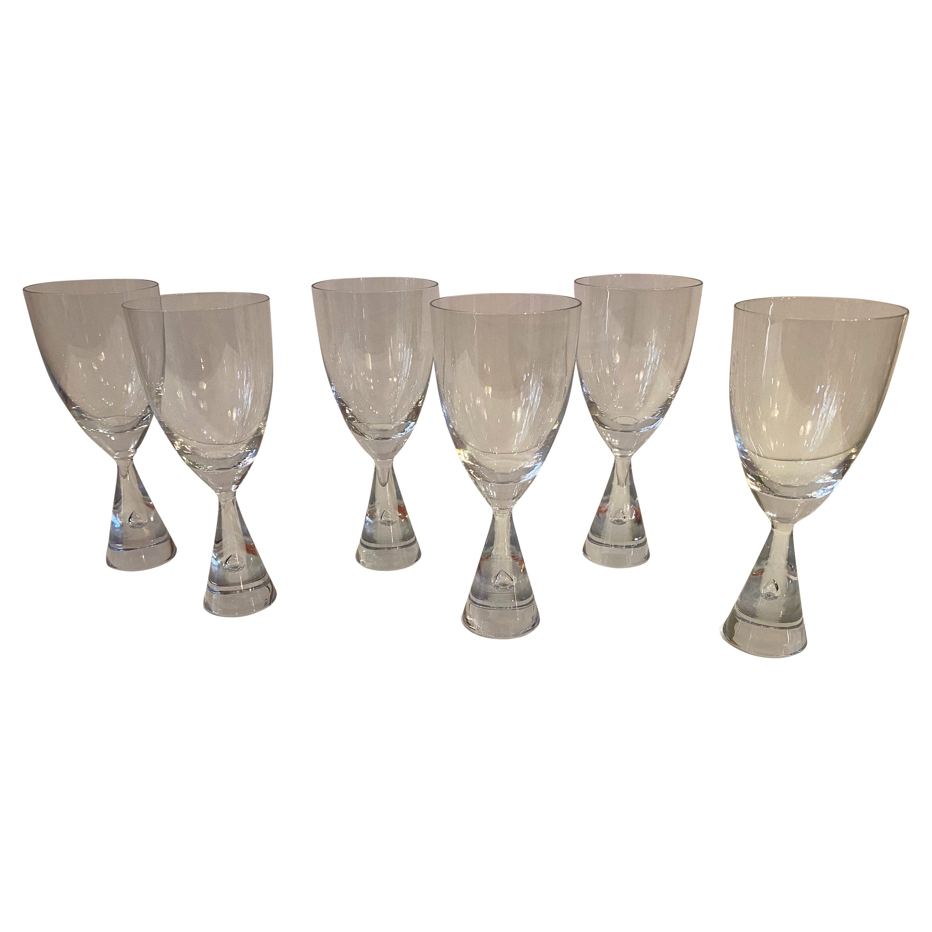 Holmegaard Water Glasses/ Set of 6