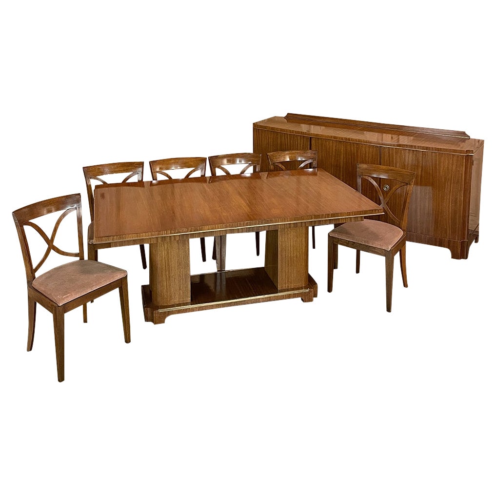 Mid-Century Modern Dining Room Ensemble by De Coene