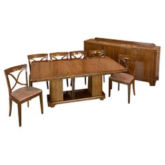 Vintage Mid-Century Modern Dining Room Ensemble by De Coene