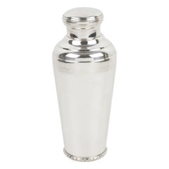 Art Deco Silver Plate Cocktail Shaker by Capargent France