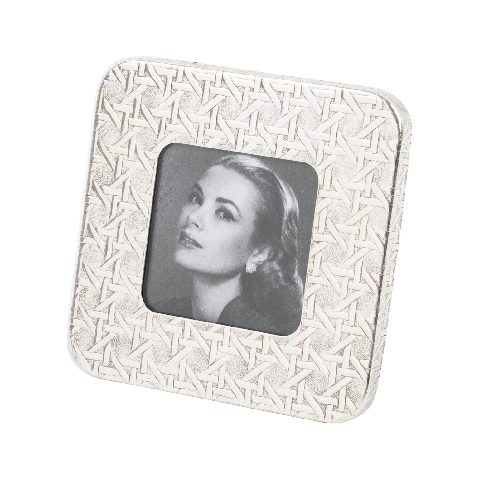 Christian Dior Paris Sterling Silver Picture Frame