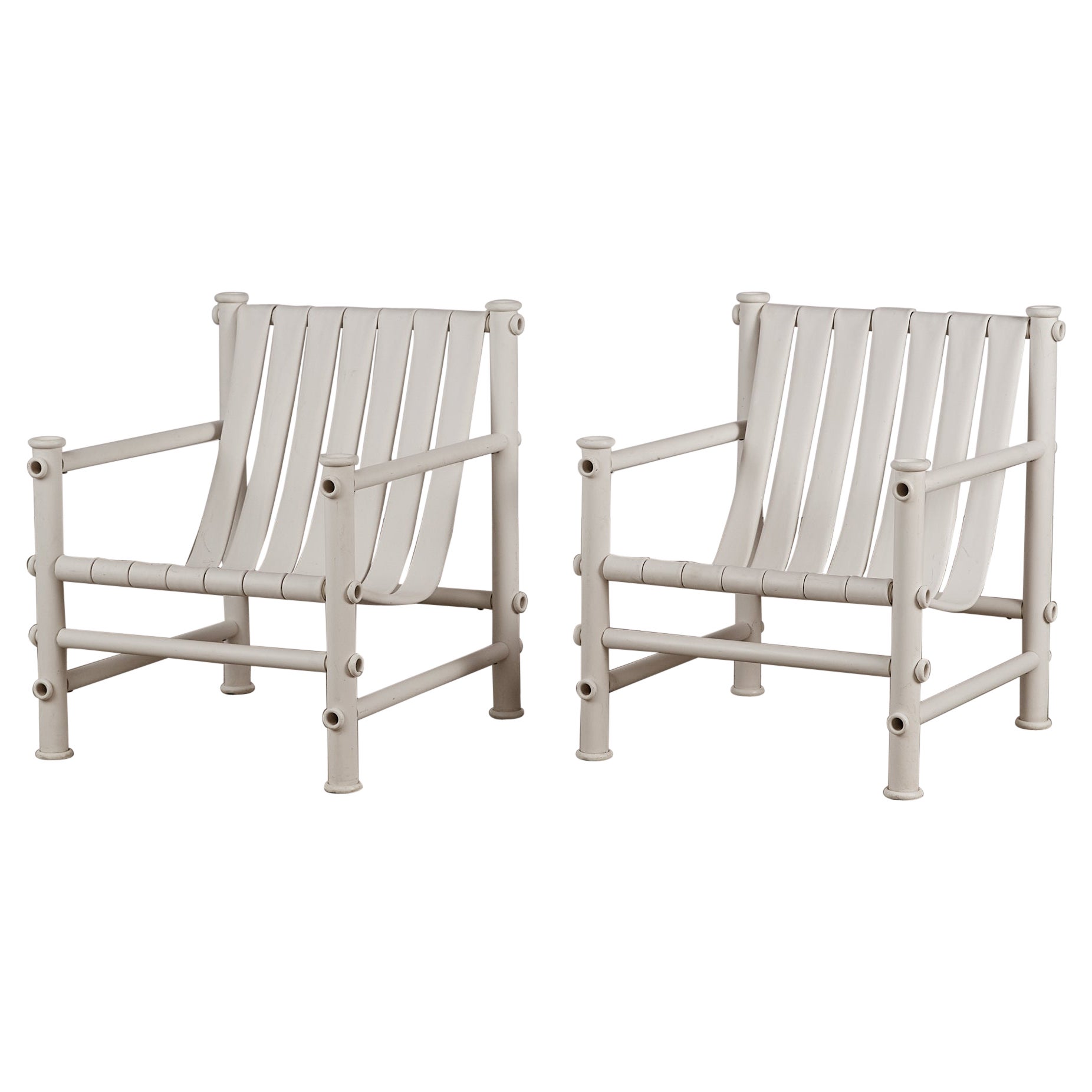 Pair of Jerry Johnson Outdoor "Idyllwild" Lounge Chairs