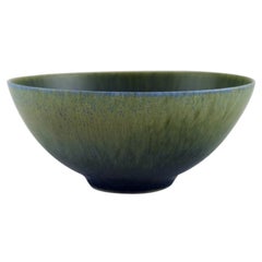 Sven Wejsfelt, Gustavsberg Studiohand, Bowl in Glazed Ceramics