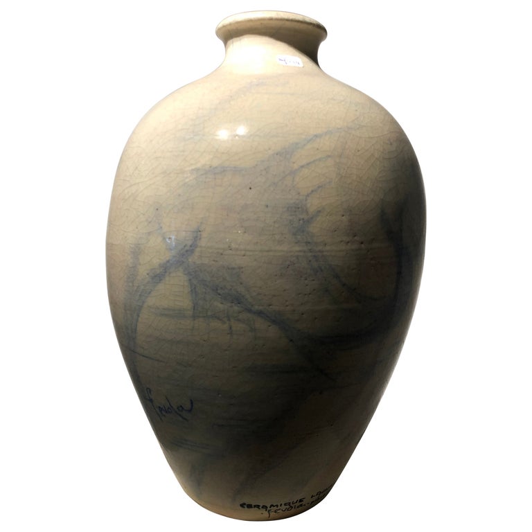 Vase Art Deco de Lachenal et Fevola For Sale at 1stDibs Vase Art Deco de Lachenal et Fevola
