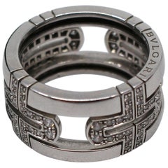 Bulgari Parentesi Diamond Band Ring