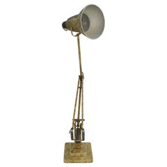 Lampe de bureau à angle droit Herbert Terry d'origine des années 1930, modèle 1227