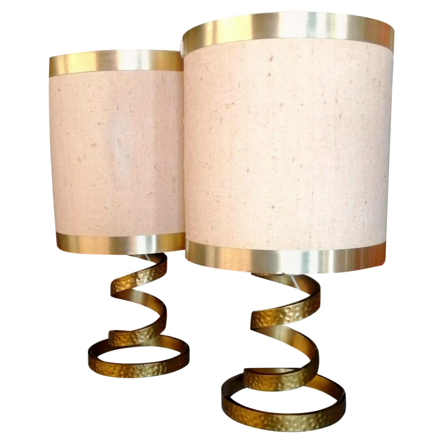 Coppia di lampade da tavolo design Luciano Frigerio Di Desio, anni '70