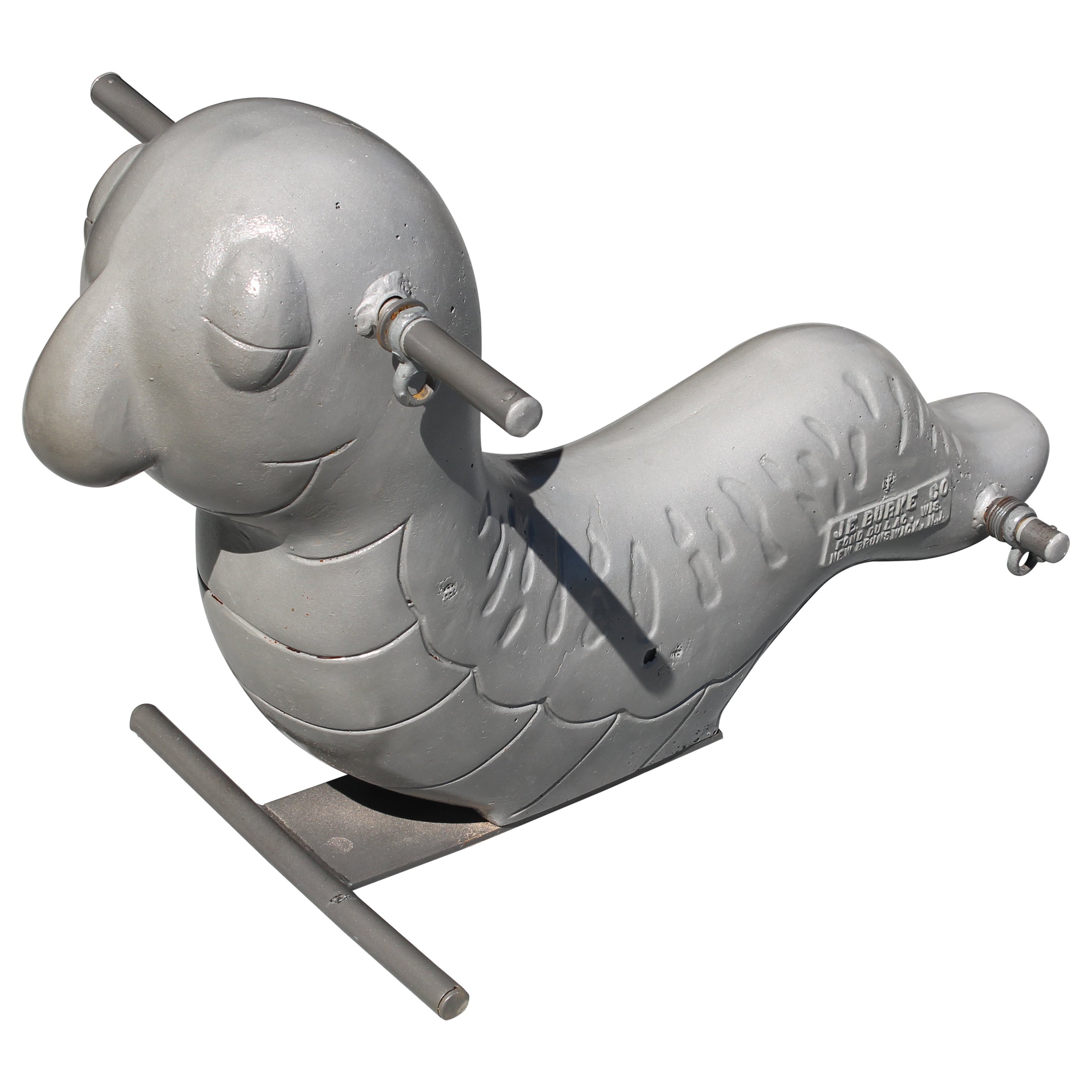 Aluminum Inchworm Playground Toy Sculpture