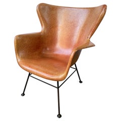 Lawrence Peabody Fiberglass Lounge Chair