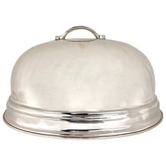 Vintage Large Silver Food Dome