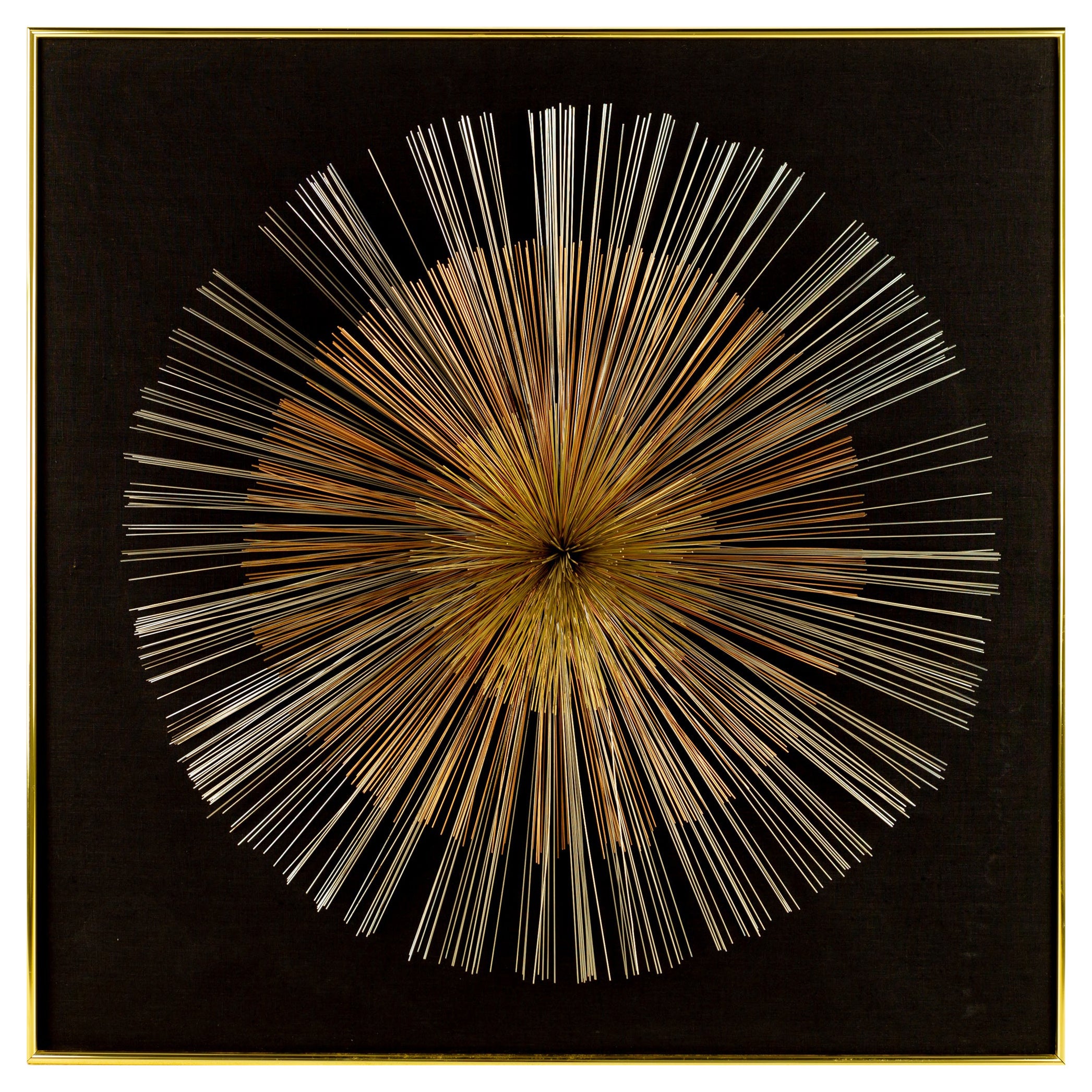 Curtis Jere Pom Mixed Metal Wire Century at 1stDibs