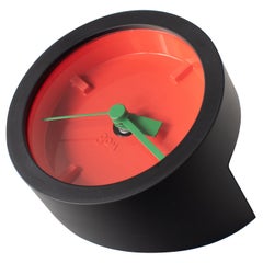 Horloge de table Clock3 Masayuki Kurokawa rouge chair postmoderne, années 1980