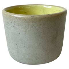 Vase en pierre précieuse étain des années 1960 par Pigeon Forge, poterie d'art céramique du Tennessee