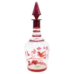 Continental German Glass Decanter