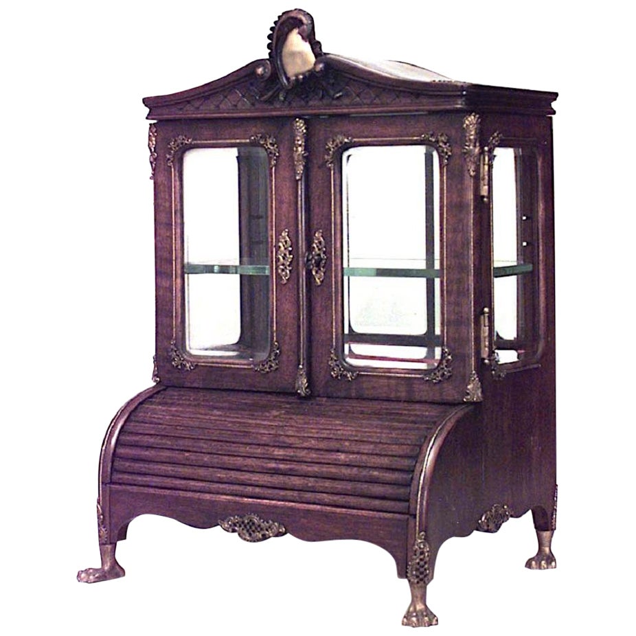 Miniatur-Schreibtisch im Louis-XV-Stil